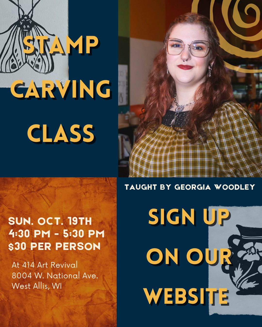 Stamp Carving Class